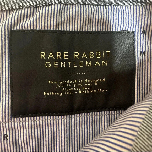 RARE RABBIT Men’s Daron 2 Cotton Stretch Trousers Pants in Tan Size 34 - Picture 12 of 13